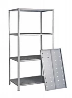 Стеллаж металлический ТС120 (1000х1200х800)/2 перф.